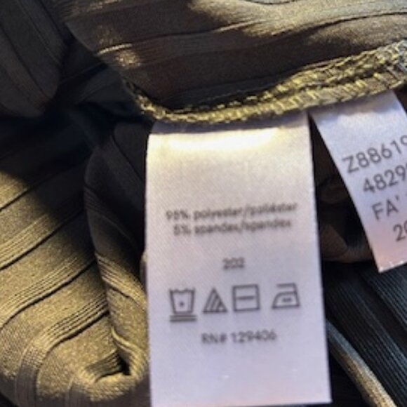 FINAL PRICE:  Olive Green Body-Con Maxi Dress - Picture 6 of 6